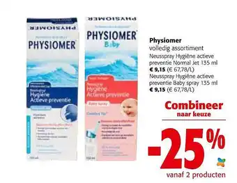 Physiomer neusspray hygiёne actieve