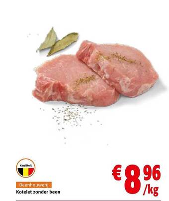 Colruyt Kotelet zonder been aanbieding