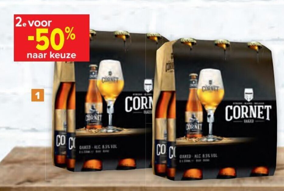 bier oaked of smoked 2x(6x33CL) promotie bij Carrefour