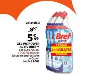 Gel wc power activ bref