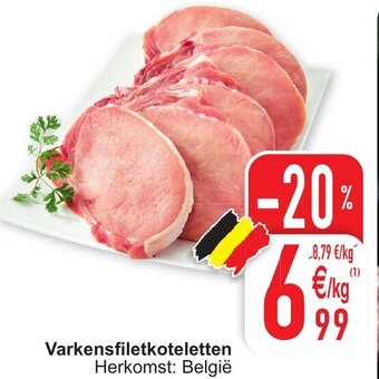 Cora Varkensfiletkoteletten aanbieding