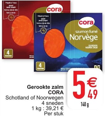 Cora Cora Gerookte zalm aanbieding