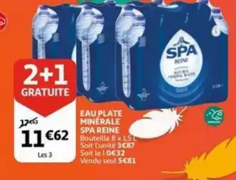 Eau plate minerale spa reine 2+1 gratuite