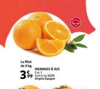 Oranges a jus