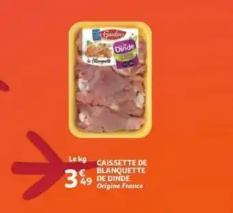 Auchan Caissette de blanquette de dinde aanbieding
