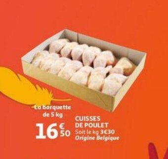 Auchan Cuisses de poulet aanbieding