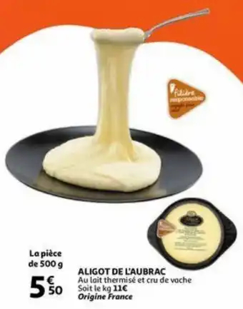 Auchan Aligot de l'aubrac aanbieding