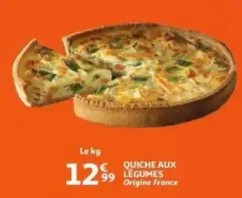 Auchan Quiche aux legumes aanbieding