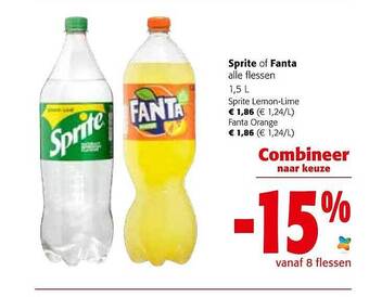 Colruyt Sprite of fanta aanbieding