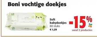Soft babydoekjes