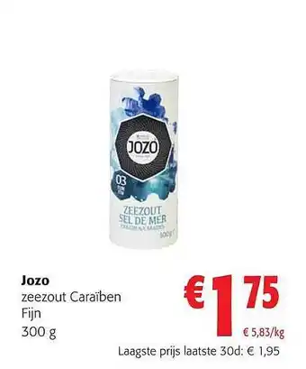 Colruyt Jozo zeezout caraïben fijn aanbieding