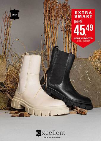 Bristol Leren boots aanbieding