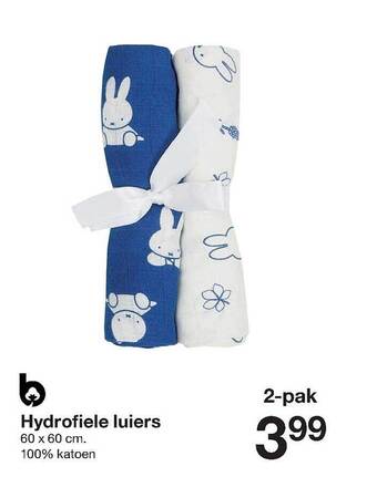 Zeeman Hydrofiele luiers aanbieding