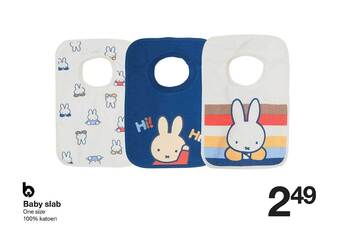 Zeeman Baby slab aanbieding