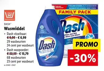 Lidl Dash vloeibaar nr. 03463-03457 aanbieding