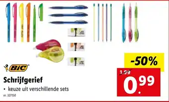 Lidl BIC schrijfgerief nr. 327150 aanbieding