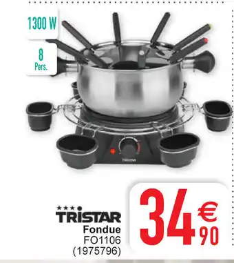 Cora Tristar fondue FO1106 1300W (1975796) aanbieding