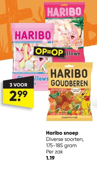 Big Bazar Haribo snoep aanbieding