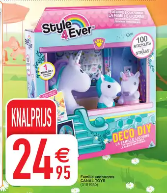 Cora Familie eenhoorns canal toys (3181930) aanbieding