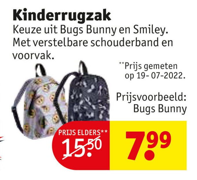 Kruidvat kinderrugzak best sale