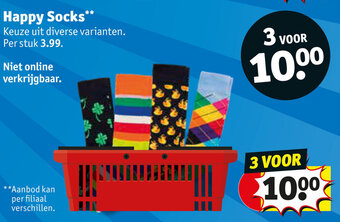 Kruidvat Happy Socks aanbieding