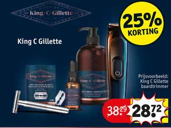 Kruidvat King C Gillette aanbieding