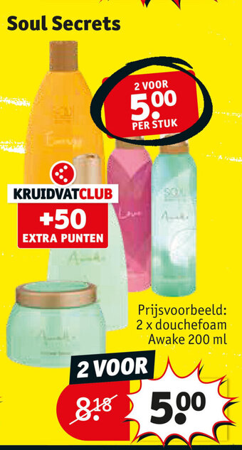 Kruidvat Soul Secrets aanbieding