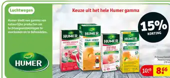 Kruidvat Keuze uit het hele Humer gamma aanbieding