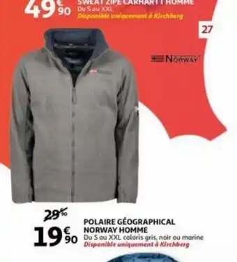 Polaire geographical norway homme