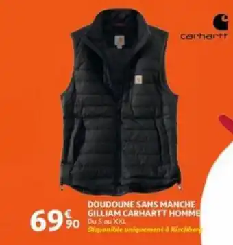 Auchan Doudoune sans manche gilliam carhartt homme aanbieding