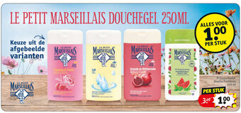 Kruidvat Le petit marseillais douchegel 250 ml aanbieding