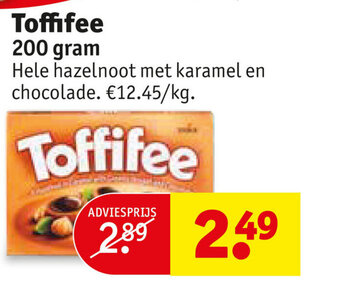 Kruidvat Toffifee 200 gram aanbieding