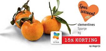 Spar Clementines aanbieding