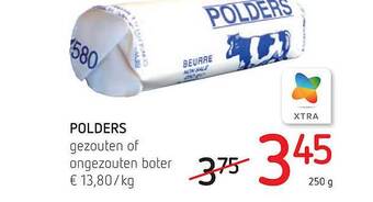 Spar Polders gezouten of ongezouten boter aanbieding