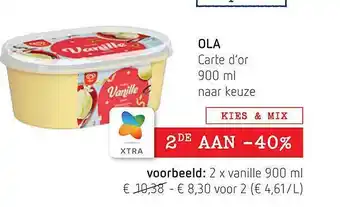Spar Ola carte d'or aanbieding