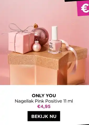 ICI PARIS XL Only you nagellak pink positive 11ml aanbieding