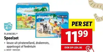 Lidl Playmobil speelset aanbieding