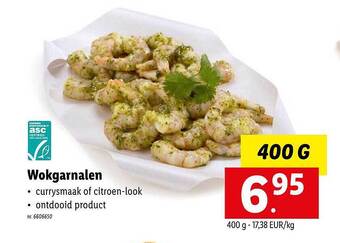 Lidl Wokgarnalen aanbieding