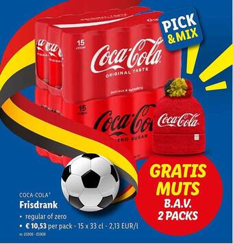 Lidl Coca-cola frisdrank aanbieding