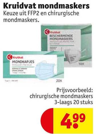 Kruidvat mondmaskers