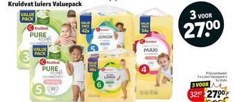 Kruidvat Kruidvat luiers valuepack aanbieding