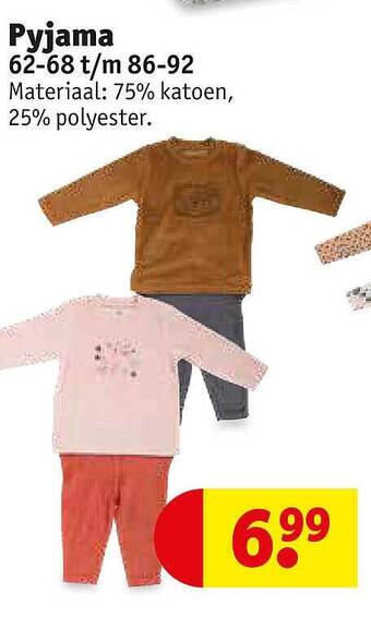 Kruidvat Pyjama aanbieding