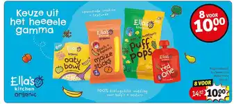 Kruidvat Ella's kitchen sweet corn maize sticks aanbieding