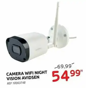 Camera wifi night vision avidsen