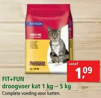 Maxi Zoo Fit+fun droogvoer kat aanbieding