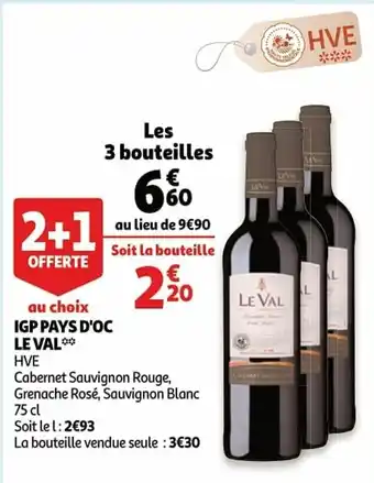 Auchan Igp pays d'oc le val aanbieding