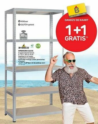 Brico Opbergrek galva aanbieding