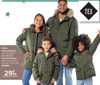 Carrefour Parka Voor Kinderen aanbieding