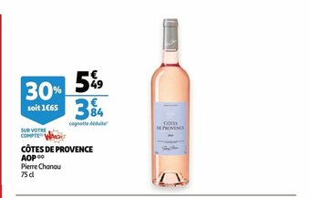 Auchan Cotes de provence aop aanbieding
