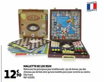 Mallette de 120 jeux